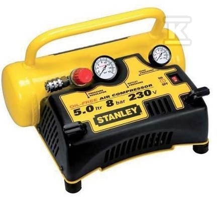 Kompresor bezolejowy Stanley 5L, 8 bar - 8213360STN049