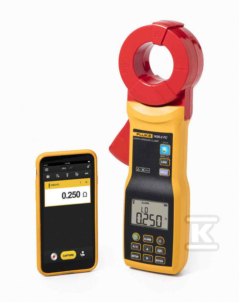 FLUKE 1630-2 FC Cęgowy miernik - 4829532