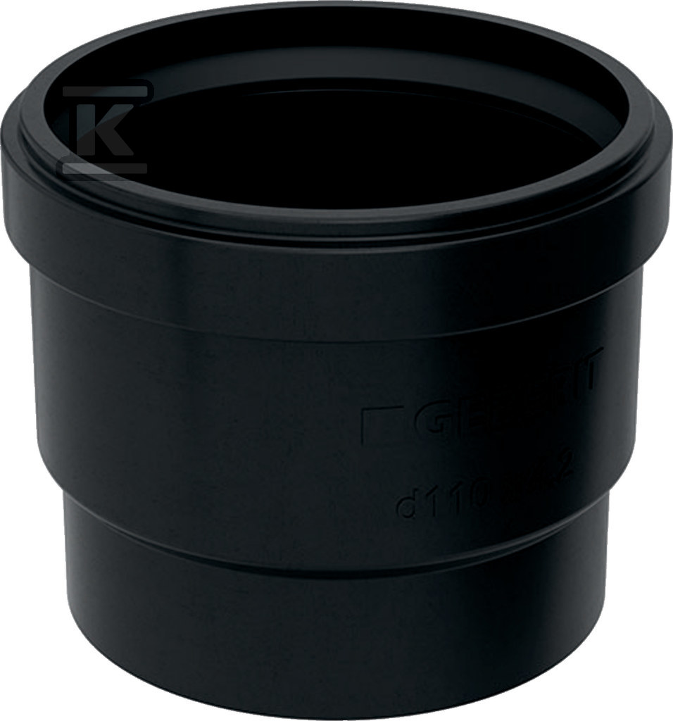 PE socket with a d125 gasket - 368.779.16.3