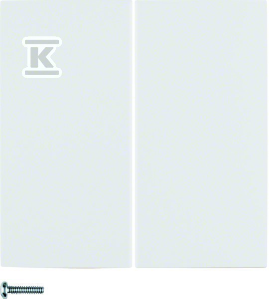 Przycisk 2-krotny biały, B.X/S.1 - 85142189