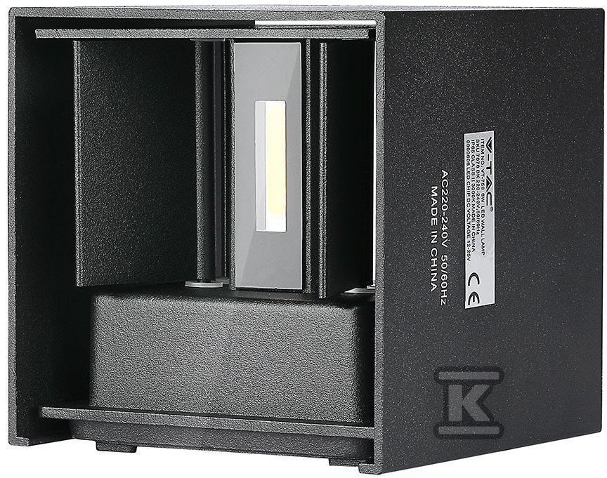 Oprawa Ścienna V-TAC 12W LED Góra Dół - 8529