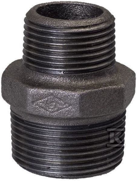 Vsuvka redukcie 3/4X1/2" čierna N8, NR - 245-22S