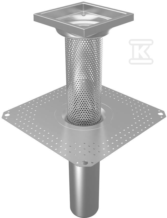 Wpust dachowy grawitacyjny 110mm z - 401.170.110