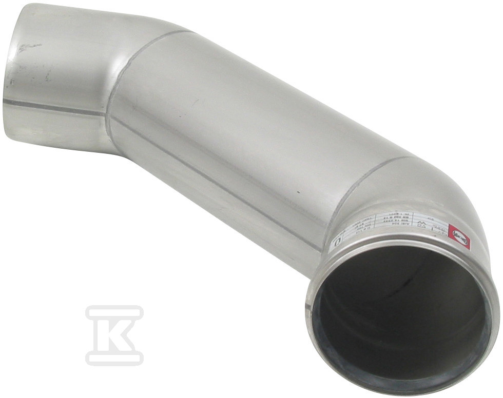 87.5 ° Large radius elbow Ø110 mm - 821.090.110