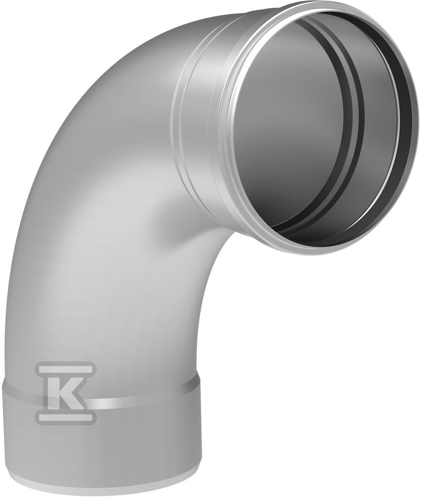 Elbow long radius 87.5 °, Ø315mm - 825.090.315 S