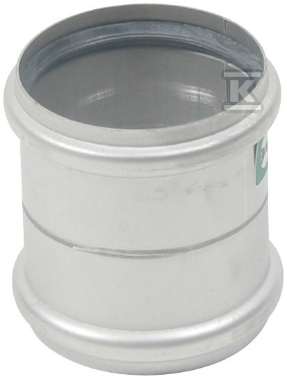 A double-socket sleeve Ø 75mm - 842.075.075 S