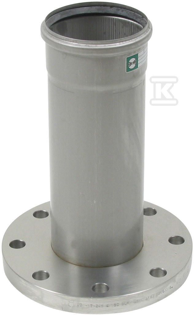 Adapter, pipe with socket and collar, - 854.025.160 S