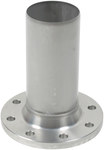 Adapter, spigot tube with collar, Ø 75mm