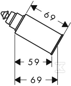 Element przedłużający do wylewki - 10983000