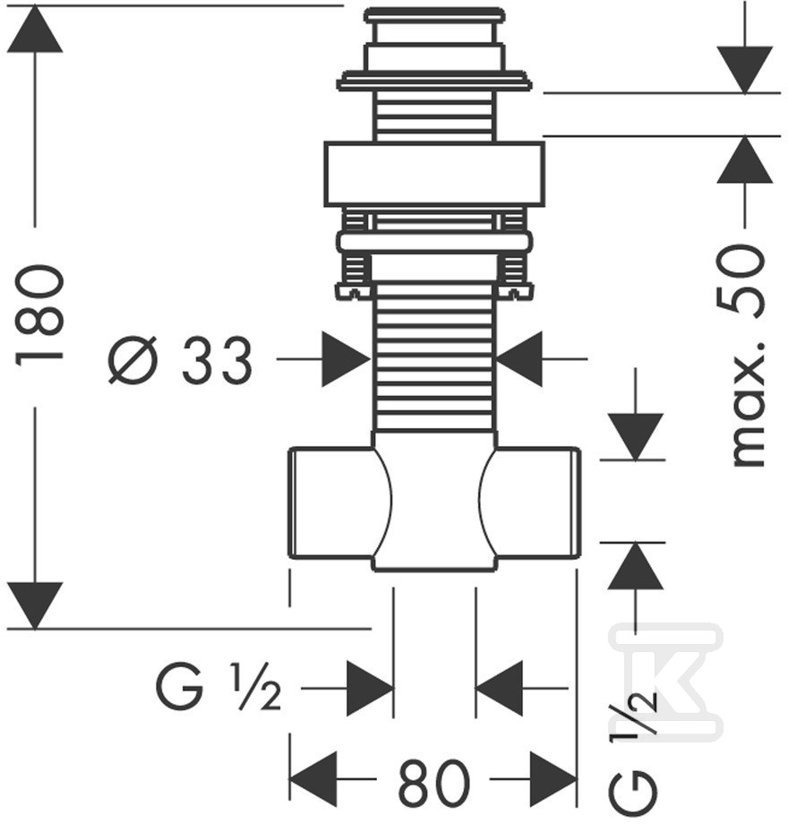Element podstawowy do wylewki - 96125000