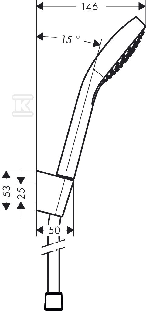 Set de duș Hansgrohe Croma Select E - 26425400