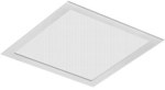 Oprawa LED typu panel, podtynkowa, Fuzo 240x240mm 10W, 3000K, 1010lm, MPRM, IP44, szara