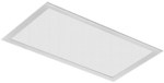 Oprawa LED typu panel, podtynkowa, Fuzo 420x240mm 18W, 3000K, 2160lm, MPRM, IP44, szara