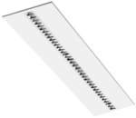 Oprawa rastrowa 1xLED, podtynkowa, Parabolic GK 300x1200mm 27W, 3000K, 3250lm, IP20, biała
