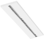 Oprawa rastrowa 1xLED, natynkowa, Parabolic 300x1200mm 27W, 3000K, 3250lm, IP20, biała
