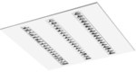 Oprawa rastrowa 3xLED, podtynkowa, Parabolic GK 600x600mm 40W, 3000K, 4880lm, IP20, biała