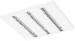 Oprawa rastrowa 3xLED, natynkowa, Parabolic 600x600mm 40W, 3000K, 4880lm, IP20, biała