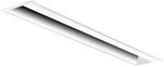 Oprawa LED typu panel, podtynkowa, Pisa AS 595x180mm 17W, 3000K, 1580lm, IP20, biała