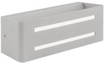 Kinkiet dekoracyjny Semi LED Deco 9W 3000K OPAL 470lm szary