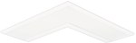 Oprawa LED typu panel, podtynkowa, Simple Corner 17W, 3000K, 1720lm, OPAL, biała