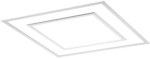 Oprawa LED typu panel, podtynkowa, Square 595x595mm 38W, 3000K, 4280lm, OPAL, IP20, biała
