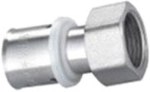Złączka zaprasowywana20mm x 3/4" ze śrubunkiem GW