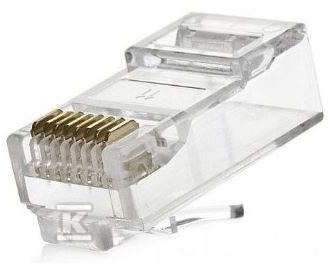 Wtyk RJ12 (6P6C) (w opak. 100 szt.) - X-ML-MP06-6-15