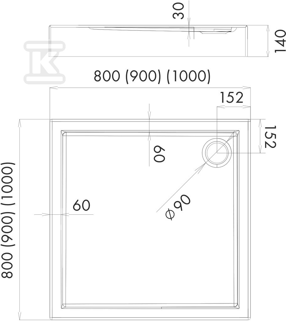 Stabilsound 90x90x14 / 3 cm - 3.0161