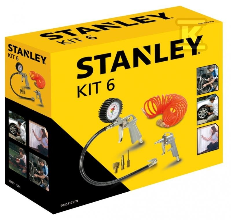 Set pneumatic STANLEY 6 buc - 9045717STN