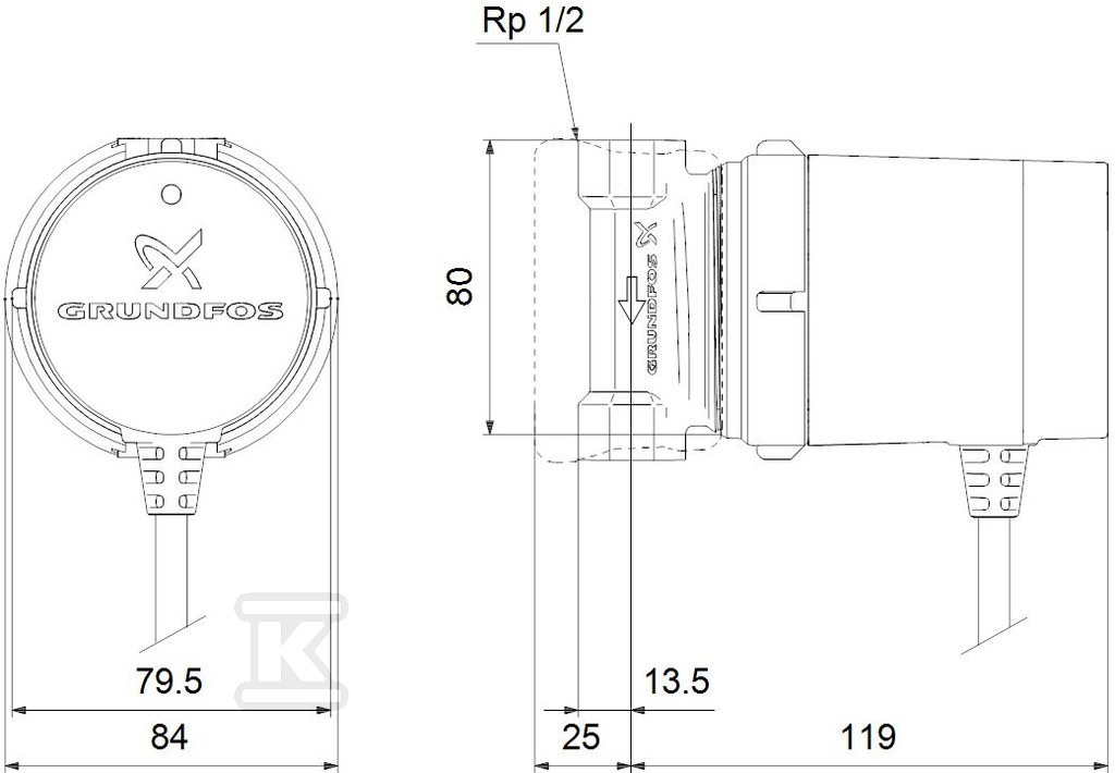 DHW COMFORT 15-14 BA PM, AUTO-ADAPT - 97916757