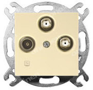 TV-2xSAT KARRE socket cream - 90963753