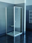 Душова кабіна Pivot PPS-80 біле прозоре скло
