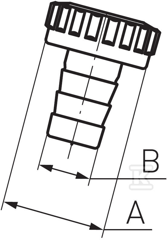 Hrot s maticou pre kohútik 1/2" - K44W