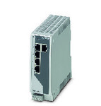 Managed Switch 2000 seria, 5 Porty RJ45 10/100 MBit/s, stopień ochrony: IP20, Temperatura otoczenia (praca): 0 °C ... 60 °C, Zakres napięcia zasilania: 18 V DC ... 32 V DC, PROFINET Conformance Class A, Proces rozwoju certyfikowany zgodnie z normą IEC 62443-4-1, Certyfikat produktu wg IEC 62443-4-2