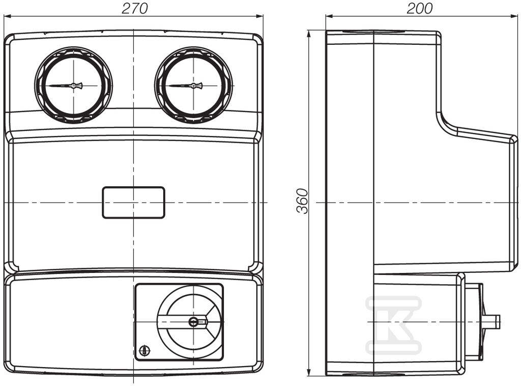 PROFFmix pump-mixing group for central - 6096800