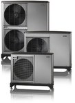 Air source heat pump NIBE F2040 6kW, air to water for central heating with modulated power, without a tank