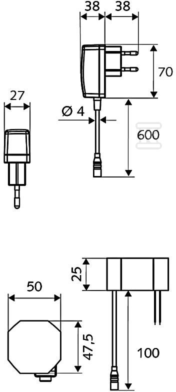 Bateria umywalkowa Schell Puris 230 V, - 012120699