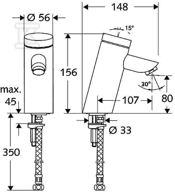 Bateria umywalkowa Schell - 021100699