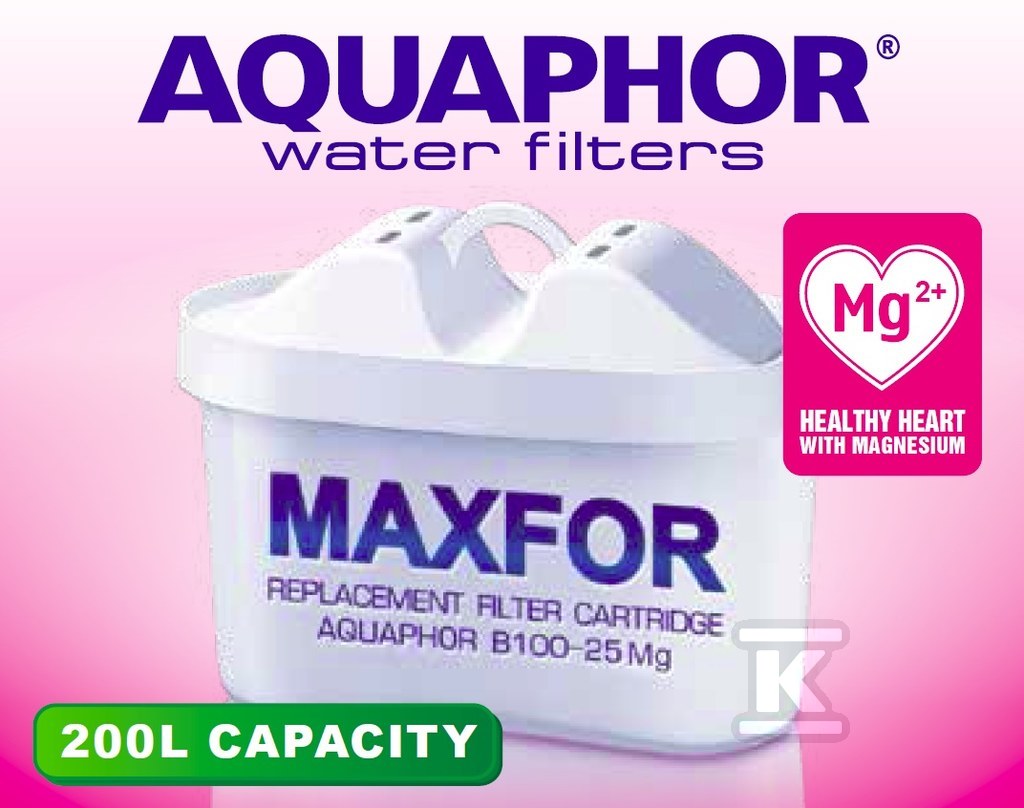 Aquaphor B100-25 Maxfor Magnesium - 4744131012193