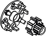 Mounting kit ARM/ACT/ARC for ARV ProClick valve