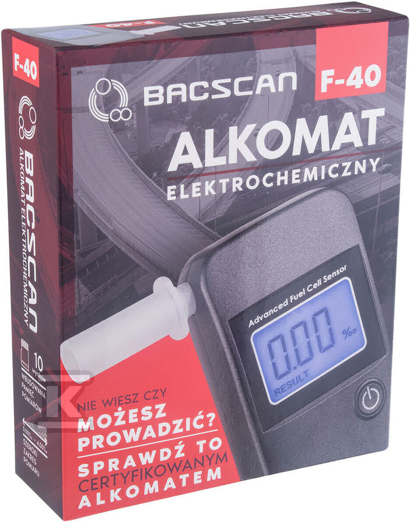 BACscan F-40 breathalyzer - AL-BCS-F40