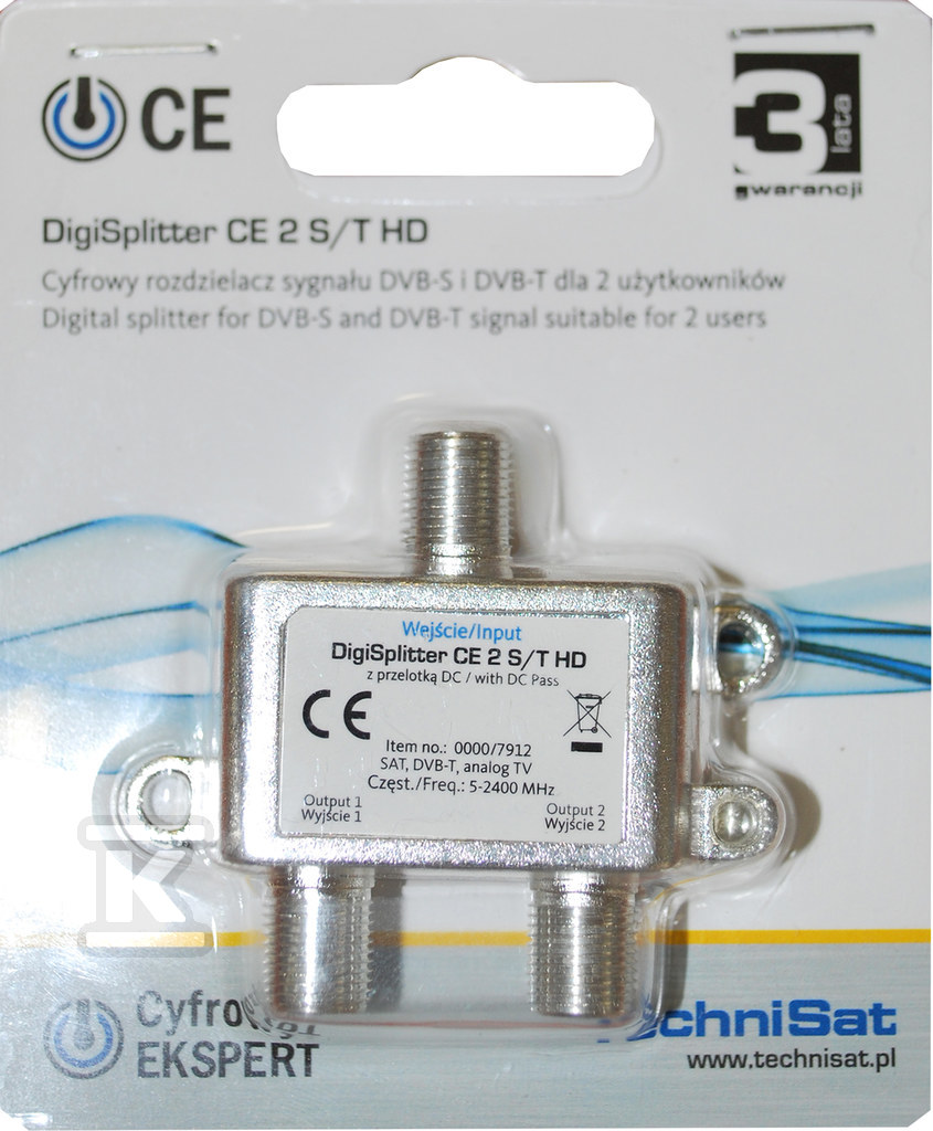 DIGISPLITTER CE 2 Splitter HD - 0000/7912