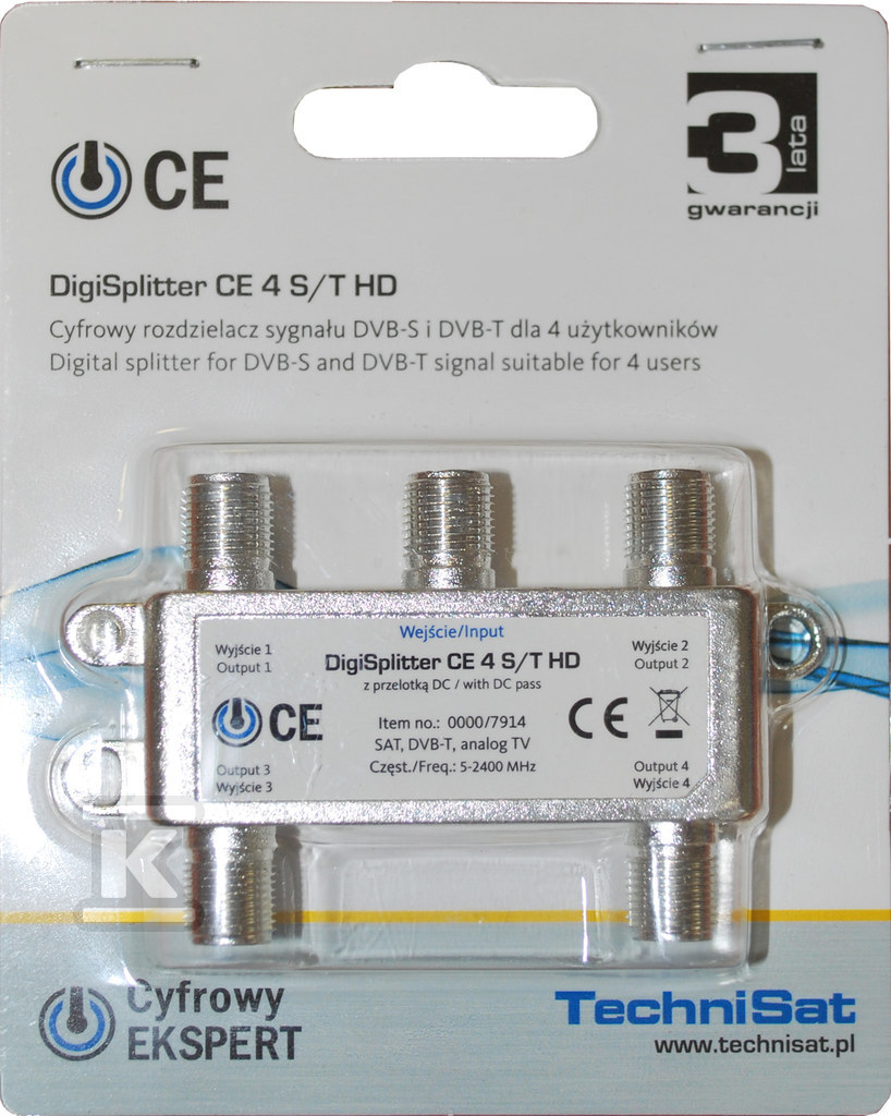 DIGISPLITTER CE 4 HD splitter - 0000/7914