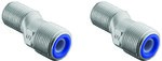 Hansgrohe S-Connector G 1/2 / G 3/4 з шумопоглиначами - хром 94140000