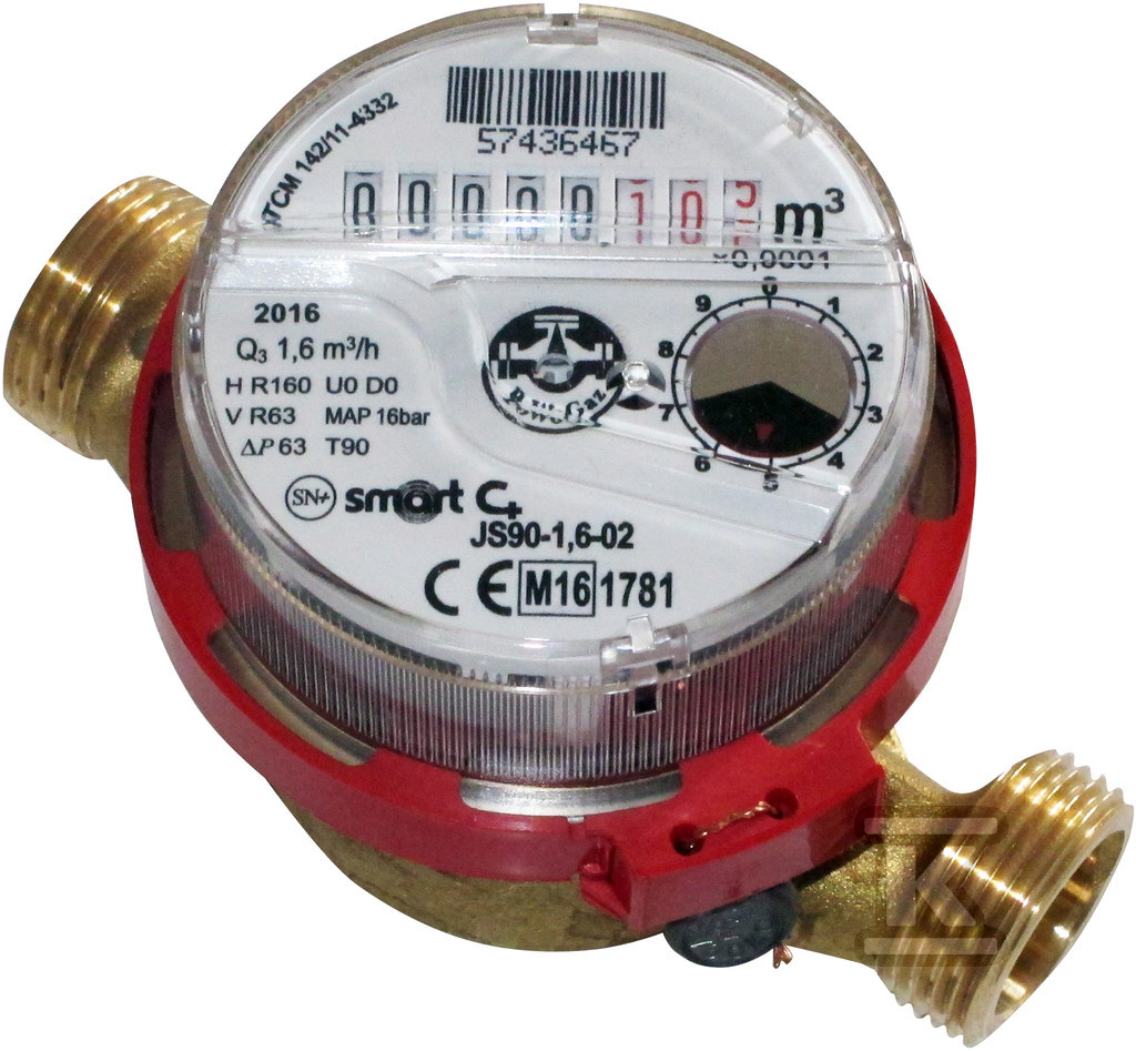 Water meter JS 90-2,5-02 Smart C+ 3/4" - W_60-4862103-000