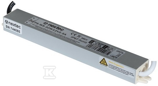 LED zdroj voděodolný SLIM IP67 12V 2,5A - PB024285