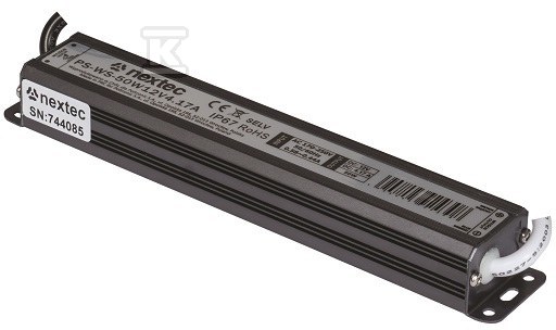 Vízálló SLIM LED tápegység 12V / 4.17A - PB024308