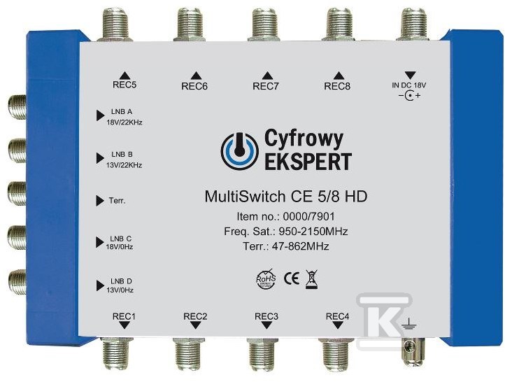 MultiSwitch CE 5/8 HD - 0000/7901