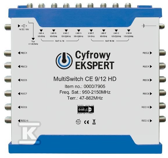 MultiSwitch CE 9/12 HD - 0000/7905