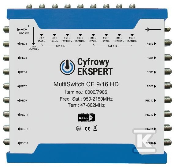 MultiSwitch CE 9/16 HD - 0000/7906